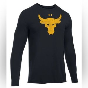 Men’s Under Armour Project Rock Brahma Bull Loose Fit Long Sleeve - Medium (M)